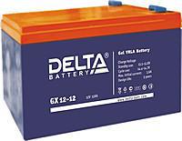 Гелевая аккумуляторная батарея Delta 12 А/ч GX12-12