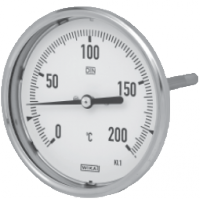Термометр биметаллический WIKA A5402/S, NG100, 0...200°C