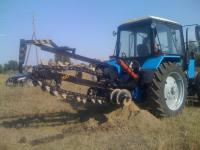 Грунторез на базе трактора МТЗ Белорус