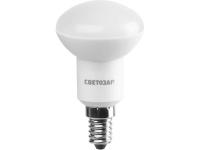 Лампа Светозар светодиодная LED Technology, яркий белый свет, 60 (7Вт), 220В