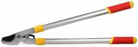 Сучкорез Grinda с тефлоновым покрытием, алюминиевые ручки, рычаг с зубчатой передачей, 745 мм