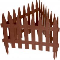 Забор декоративный Рейка, 28х300 см, терракот, Palisad