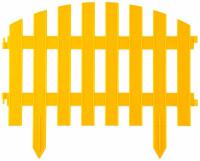 Забор декоративный Grinda АР Деко, 28x300см, желтый