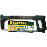 Ножовка Kraftool Pro по металлу, натяжная, обрезиненная ручка, 300 мм