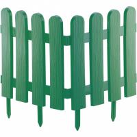 Забор декоративный Кантри, 29х224 см, зеленый, Palisad
