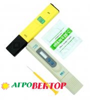 SET001 Набор HM Digital солемер и pH метр с калибровочным раствором pH