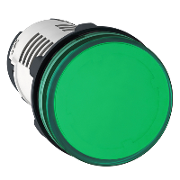 XB7EV03MP Сигнальная лампа 22 мм 230В, зеленая