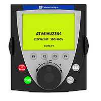 ATV61HU22N4 Частотный преобразователь ATV61 / 2,2кВт 380-500В с ЭМС IP20