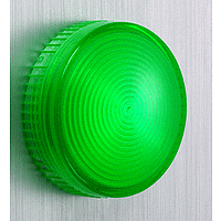 XB7EV03BP Сигнальная лампа 24В, зеленая