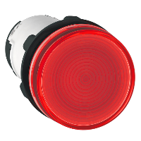 XB7EV64P Сигнальная лампа 22 мм 220В, красная