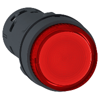 XB7NW34B2 Кнопка 22 мм 24В красная с подсветкой