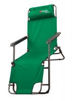 Кресло-шезлонг двухпозиционное 156x60x82 см, Palisad Camping