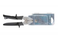 Ножницы по металлу Piranha усиленные, 255 мм, прямой и левый рез, сталь - CrMo, Gross