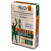 Клей AlinEX UNIFIX, 25 кг (для ГКЛ)