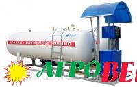 Модульная АГЗС. Установка газозаправочная с колонкой SHELF 100-1 LPG (5000 л.)