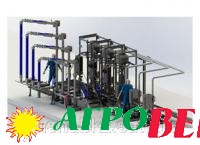 Система слива-налива нефтепродуктов АСН-8НГ Модуль Ду100 3/3 (нижний налив в автоцистерны)