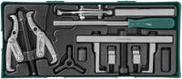 Покрасочный пистолет краскопульт системы LVLP верхний бачок нейлон 0,6 л, дюза 1,3 мм