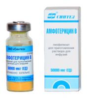 Амфотерицин B (Amphotericin B) - противогрибковый препарат