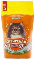 Наполнитель для кошачьих туалетов Сибирская кошка БЮДЖЕТ 5л