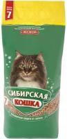 Наполнитель для кошачьих туалетов Сибирская кошка ЛЕСНОЙ 7л