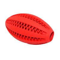 Игрушка резиновая массажный Мяч регби 11 см ER003 ZooMax